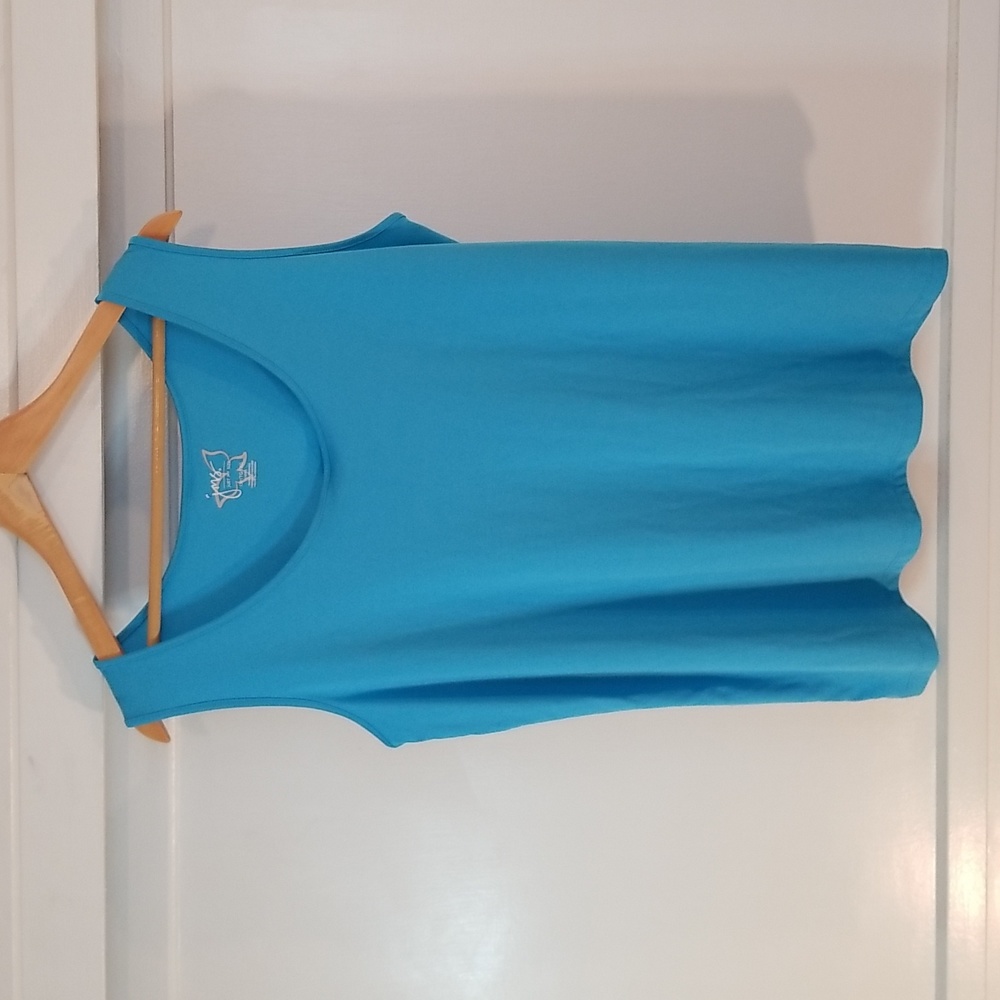 Blue Activewear Tank EUC